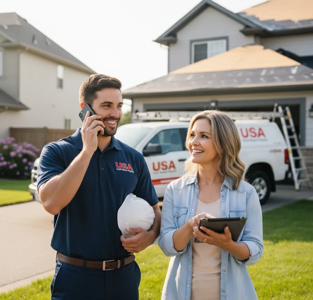 USA Roof Repair Experts customer support in Cullowhee